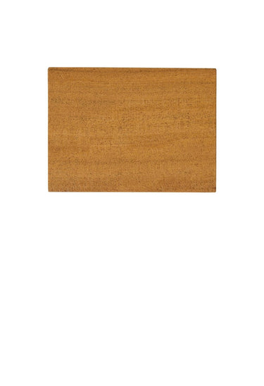 volumen y estructura de mesa de centro de madera maciza de iroko de Gabrielle Paris