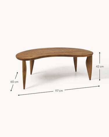 Diagrama de la mesa desde un segundo ángulo.