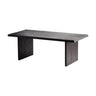Mesa de centro rectangular de teca reciclada de Tine K Home