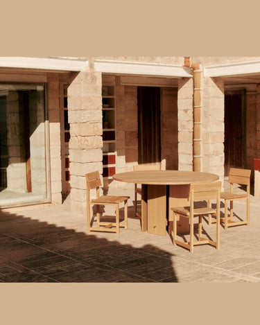 Mesa redonda Aukko de abeto Douglas