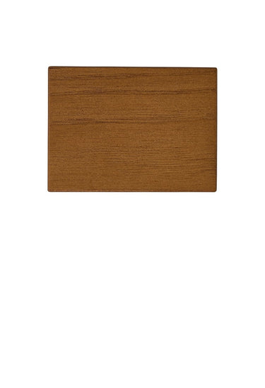Mesas de Gabrielle Paris, proporción y material de mesa de comedor rectangular en teca