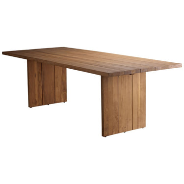 Mesa de comedor de teca reciclada para exterior de Tine K Home
