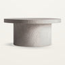 Mesa de centro de cemento beige de Vical
