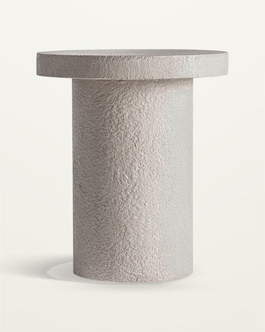 Mesa de centro de cemento beige madera DM de Vical