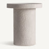 Mesa de centro de cemento beige madera DM de Vical