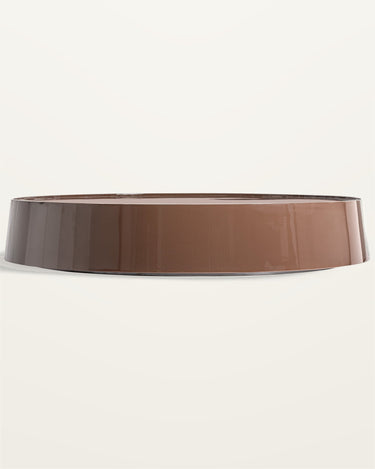 Mesa de centro de madera DM marrón brillo de Vical