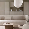 Mesa de centro Distinct de travertino Ferm Living