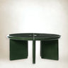 Mesa de centro redonda Deya verde 80 cm en Matuta Home - imagen 1