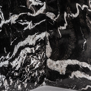 Mesa de comedor de mármol negro de Vical, imagen 6