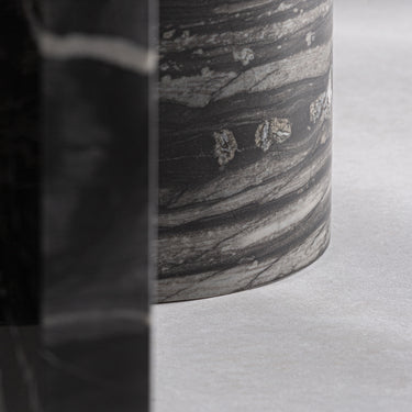 Mesa de comedor de mármol negro de Vical, imagen 7