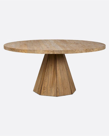 Mesa de comedor JATI de teca reciclada — detalle 2
