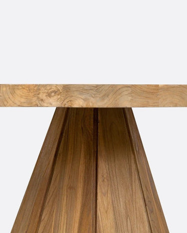 Mesa de comedor JATI de teca reciclada — detalle 3