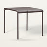 Mesa de jardín Dapple cuadrada 80x80 cm de acero galvanizado en Matuta Home - imagen 1
