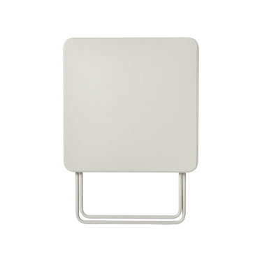 Tablero y estructura de la mesa de jardín beige gris