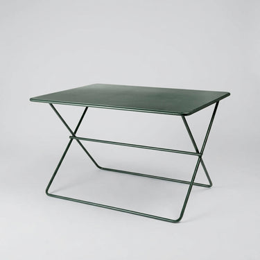 Mesa de jardín rectangular verde bosque de Broste Copenhagen