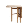 Mesa plegable de teca para exterior de Tine K Home