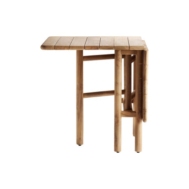 Mesa plegable de teca para exterior de Tine K Home