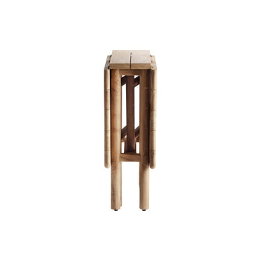 Proporciones de mesa plegable de teca para exterior de Tine K Home