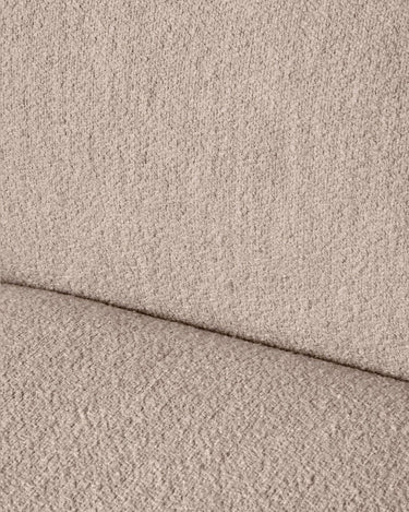 Módulo abierto derecho de sofá de bouclé natural, imagen 2