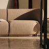 Brazo derecho Rico sofá modular bouclé natural, estructura FSC