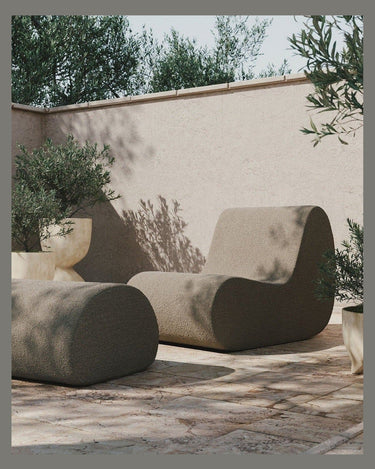 Módulo de sofá Rouli de bouclé beige en Matuta Home - imagen 1