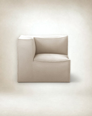 Módulo esquinero Catena S200 de lino natural en Matuta Home - imagen 1