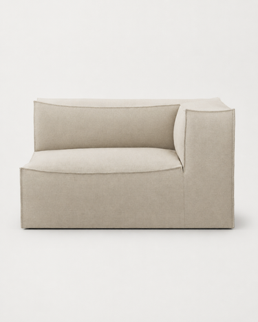 Módulo de sofá Catena L401 con brazo derecho de lino natural en Matuta Home - imagen 2