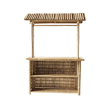 Mueble bar de bambú natural de Tine K Home
