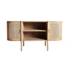 Mueble para TV de madera marrón de Kodu Home Design