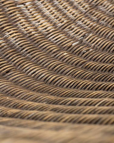 Vista 8 de sillón exterior calantha de ratán natural