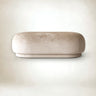 Otomana Rico de terciopelo beige arena en Matuta Home - imagen 1