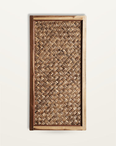 Panel decorativo de fibra natural marrón mediana de Vical