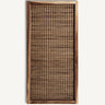 Panel decorativo de fibra natural marrón pequeña de Vical