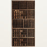 Panel decorativo de madera recuperada marrón mediana de Vical
