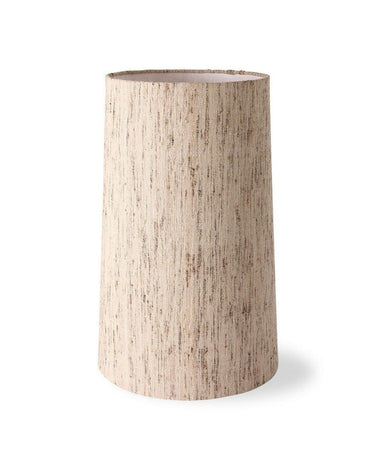 Pantalla de lámpara cónica de seda natural 36 cm HK Living