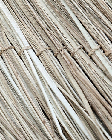 Pantalla tejida de lámpara colgante natural