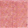 Pañuelo infantil de algodón Arya Malaga rosa Bonheur du Jour, con flores y cenefas