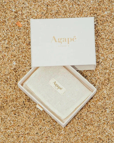 Pendientes Anilla Large dorados Agapée, detalle 4