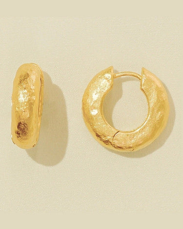 Pendientes Anilla Large dorados Agapée
