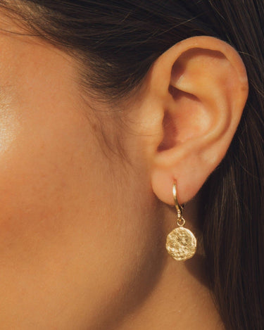 Pendientes Luna dorados Agapée