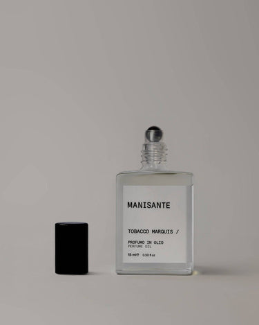 Perfume en aceite de cuero tabaco y azafrán