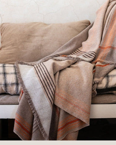 Plaid de cachemira Reva Bruxelles reversible