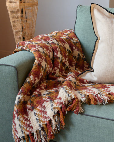 Plaid de Caravane, en un interior