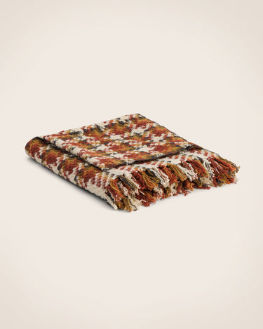 Plaid de Caravane, vista del dibujo de cuadros