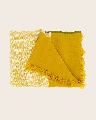 Haika hand-woven wool and cotton throw, 140 x 200 cm, image 11