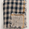 Plaid de lino lavado gofrado reversible Le Monde Sauvage