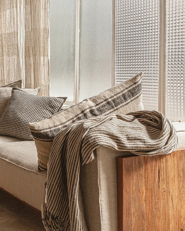 Plaid NOHAR Dareels detalle textil