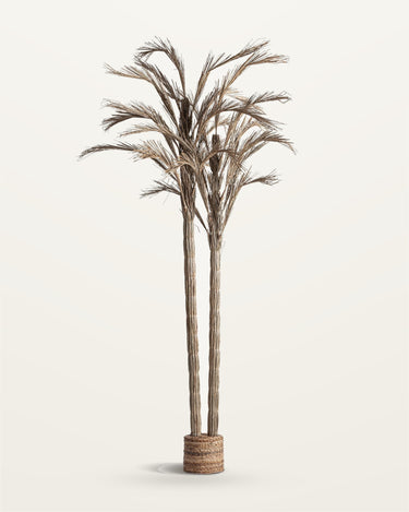 Planta artificial de fibra natural tonos neutros de Vical