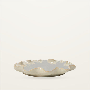 Plato decorativo de superficie texturada de Broste Copenhagen