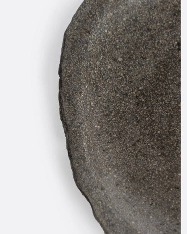 Plato de piedra KIMIA Dareels vista lateral